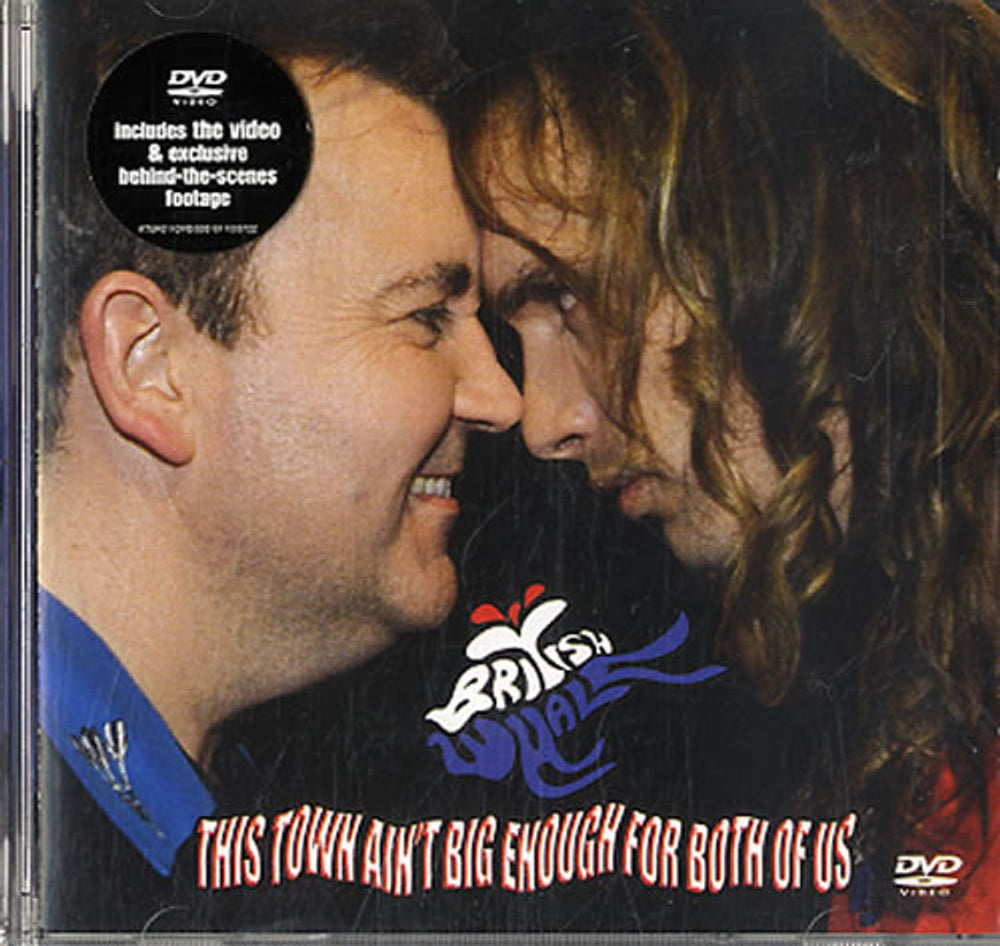 British Whale This Town Ain't Big Enough For The Both Of Us UK CD/DVD single set ATUK011CD/DVD