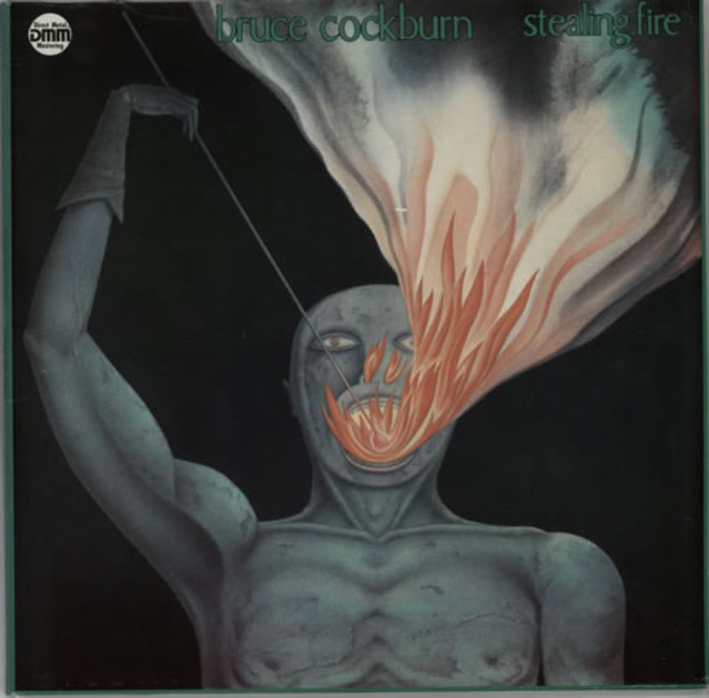 Bruce Cockburn Stealing Fire German vinyl LP album (LP record) REVLP125