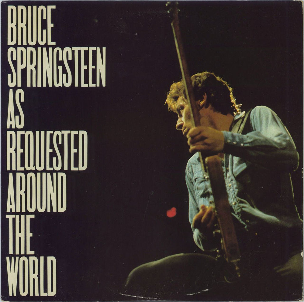 Bruce Springsteen As Requested Around The World US Promo vinyl LP album (LP record) AS978