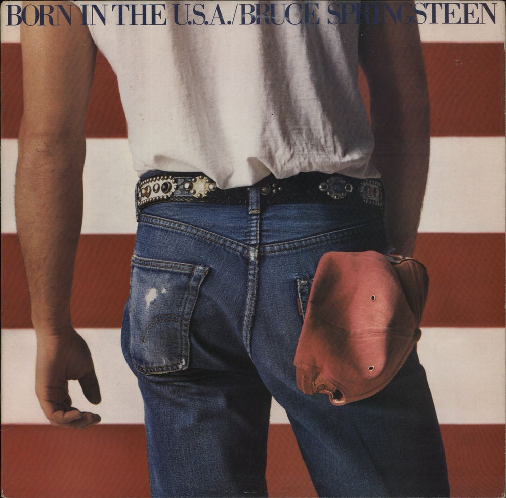 Bruce Springsteen Born In The U.S.A. - 1st US vinyl LP album (LP record) QC38653