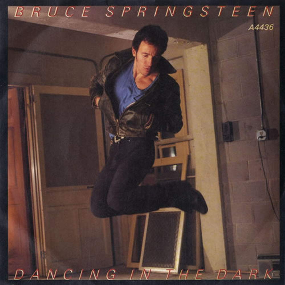 Bruce Springsteen Dancing In The Dark - P/S - Inj UK 7" vinyl single (7 inch record / 45) A4436