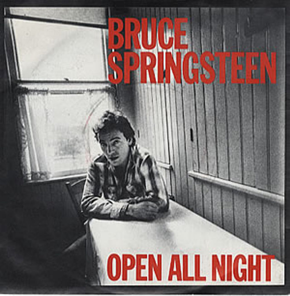 Bruce Springsteen Open All Night UK 7" vinyl single (7 inch record / 45) CBSA2969