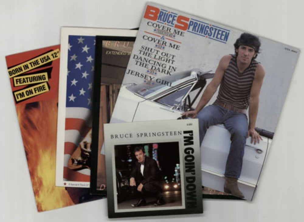 Bruce Springsteen The Born In The USA 12" Single Collection - Complete UK Vinyl Box Set SPRVXTH01296