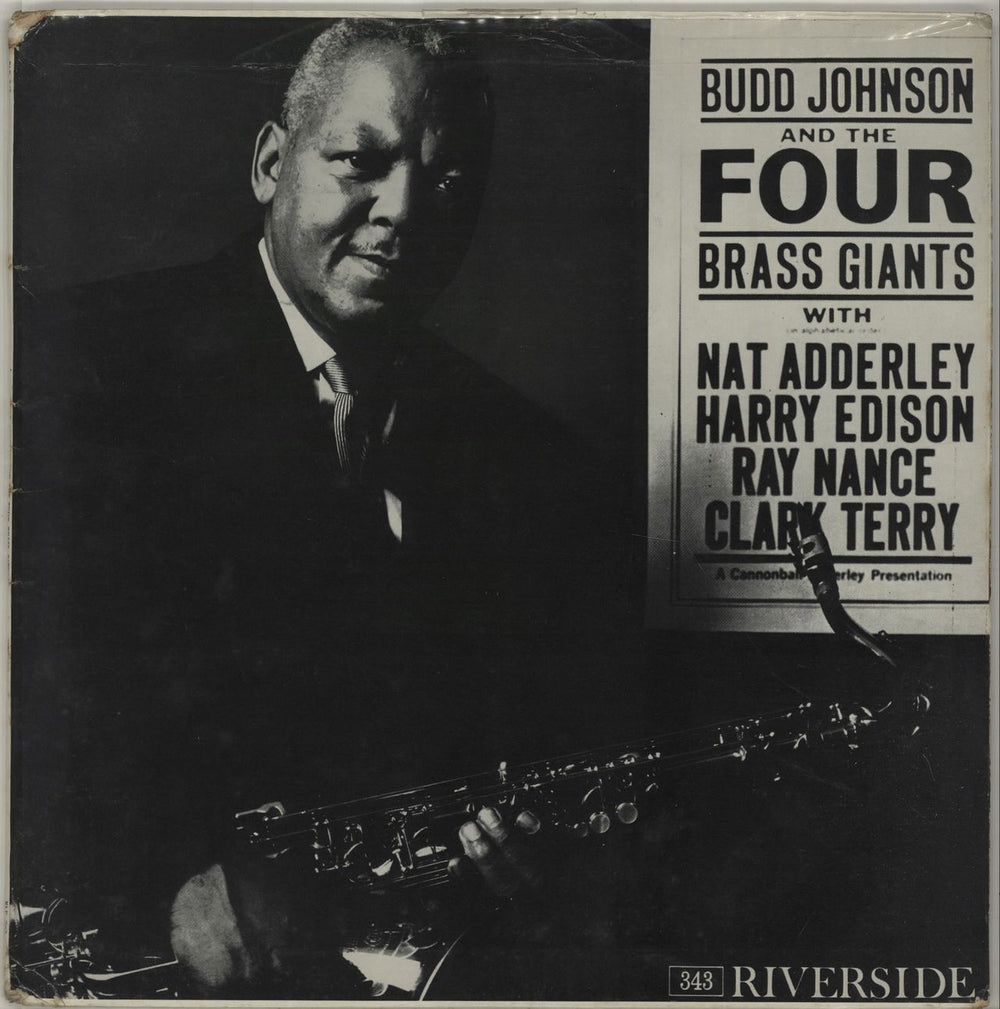 Budd Johnson Budd Johnson And The Four Brass Giants US vinyl LP album (LP record) RLP343