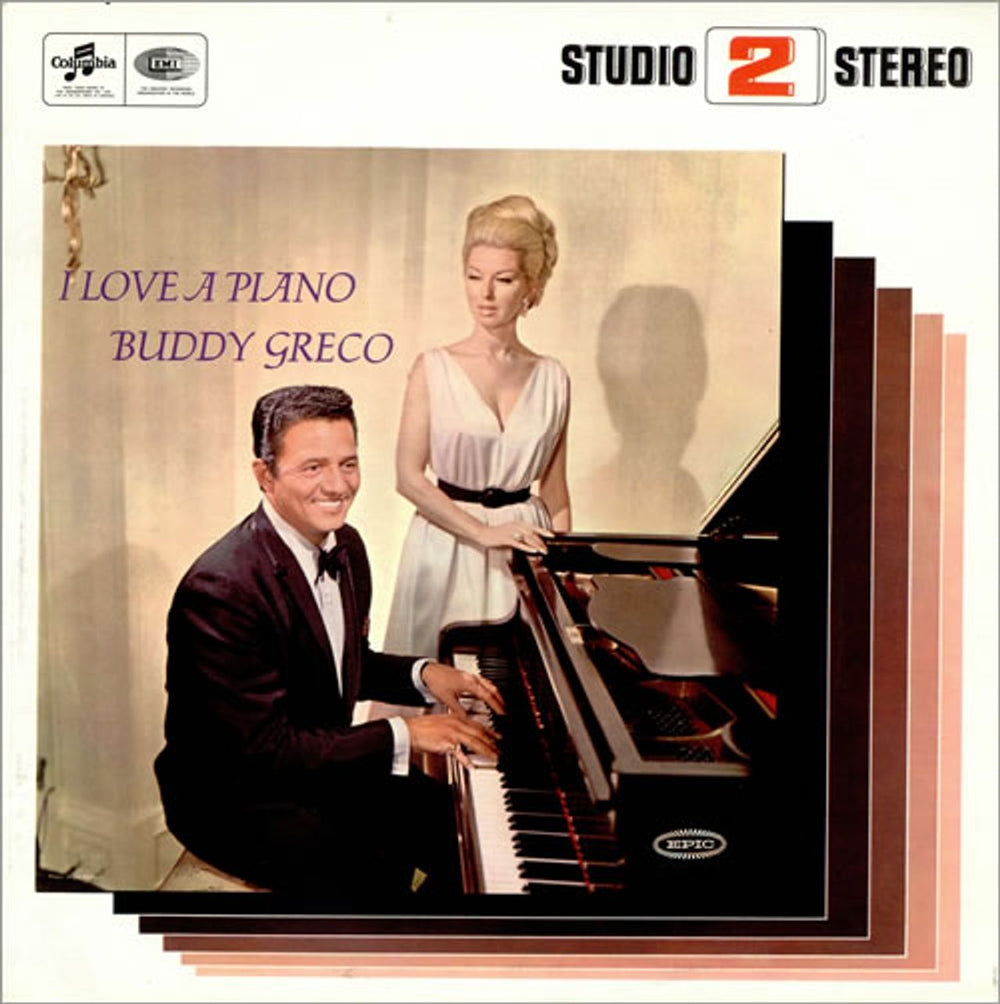 Buddy Greco I Love A Piano UK vinyl LP album (LP record) TWO115