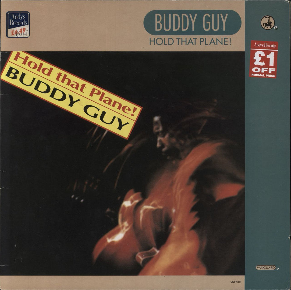 Buddy Guy Hold That Plane! UK vinyl LP album (LP record) VNP5315