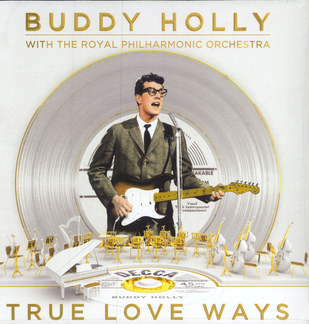 Buddy Holly True Love Ways UK vinyl LP album (LP record) 7702173