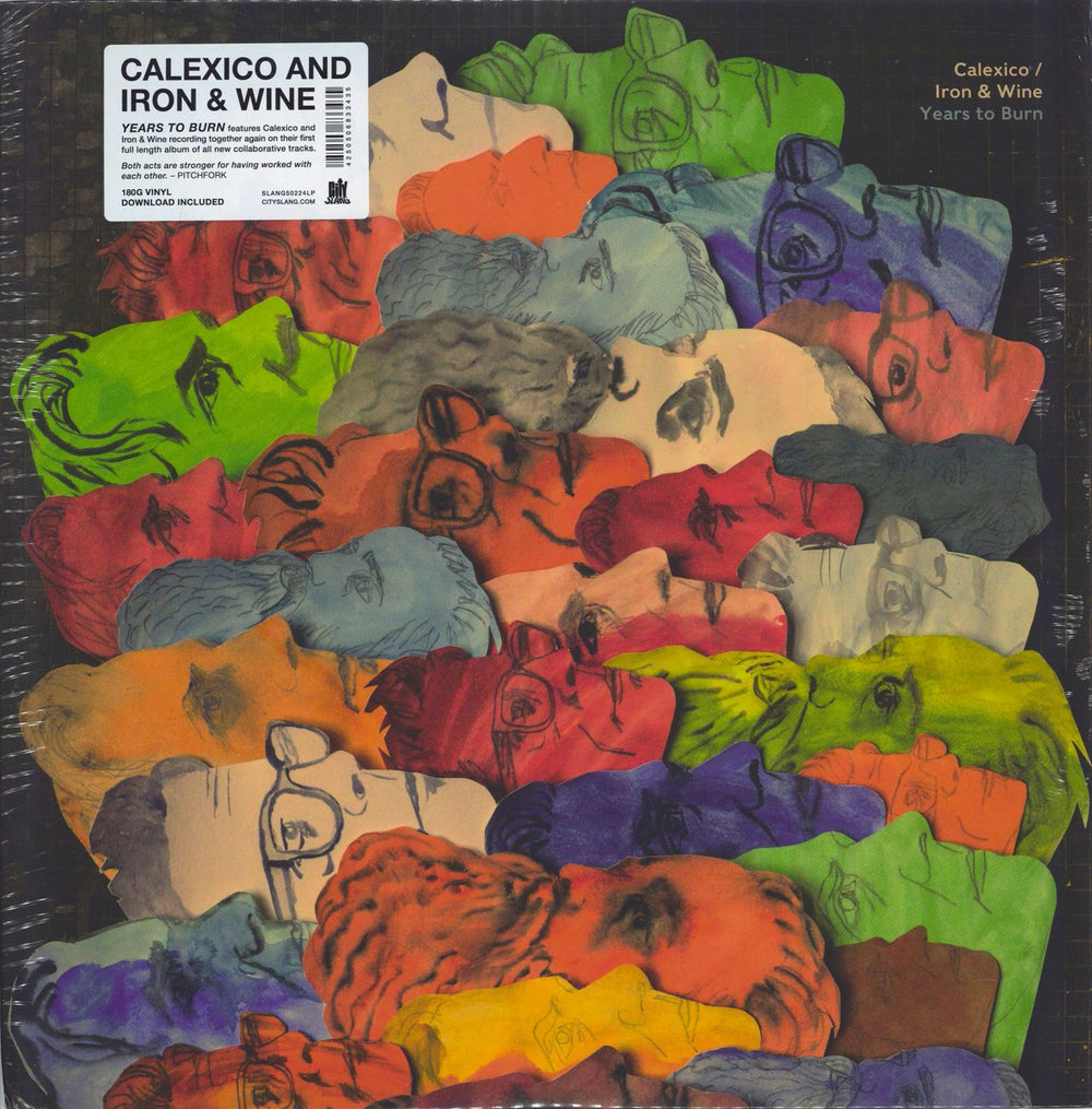 Calexico Years To Burn - 180gm Vinyl - Sealed UK vinyl LP album (LP record) SLANG50224LP