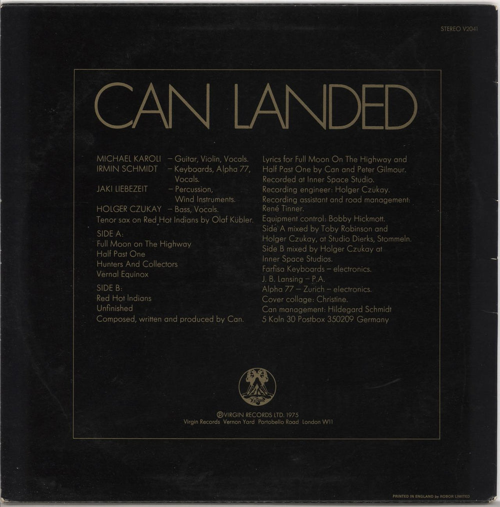 Can Landed - EX UK vinyl LP album (LP record)