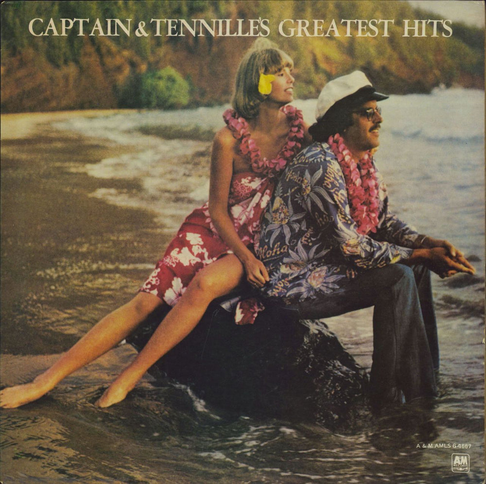 Captain & Tennille Captain & Tenille's Greatest Hits South African vinyl LP album (LP record) AMLS64667