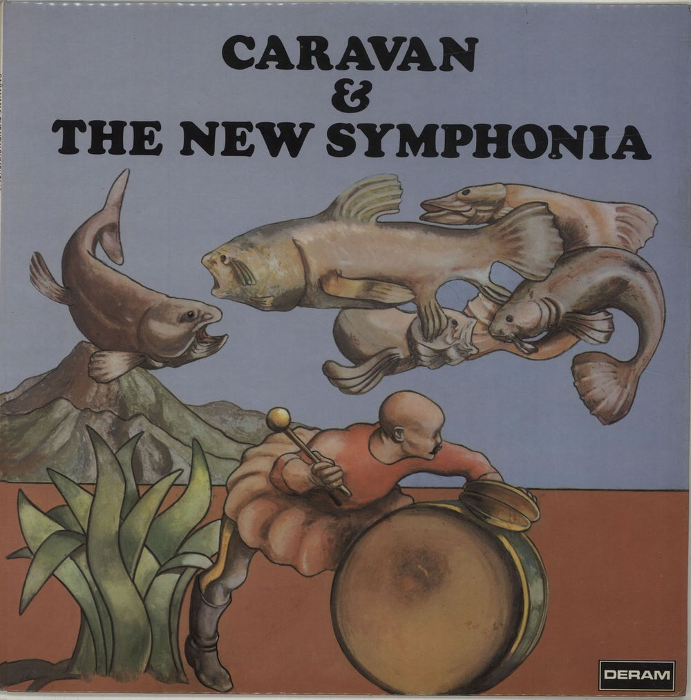 Caravan Caravan & The New Symphonia UK vinyl LP album (LP record) SML-R1110