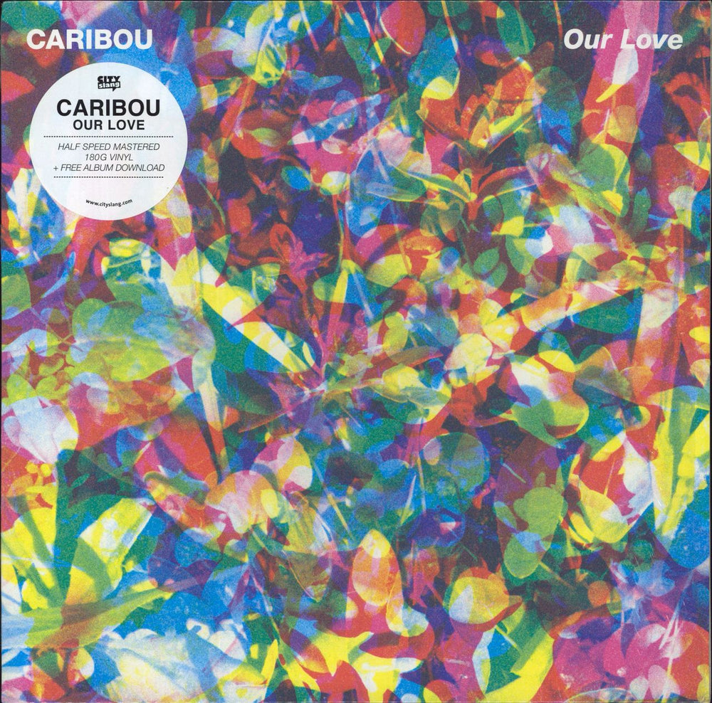 Caribou Our Love - 180gm Vinyl - Opened hype-stickered shrink UK vinyl LP album (LP record) SLANG50070LP