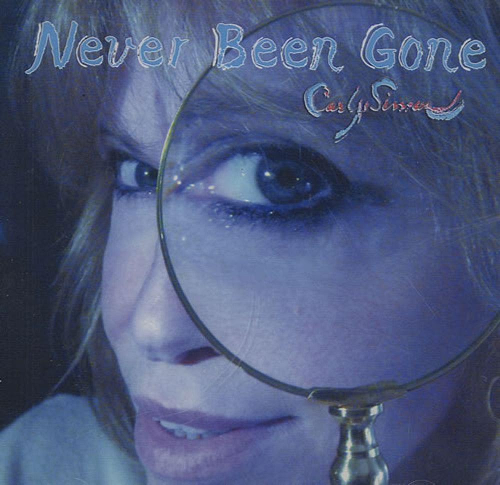 Carly Simon Never Been Gone US Promo CD-R acetate CDR ACETATE