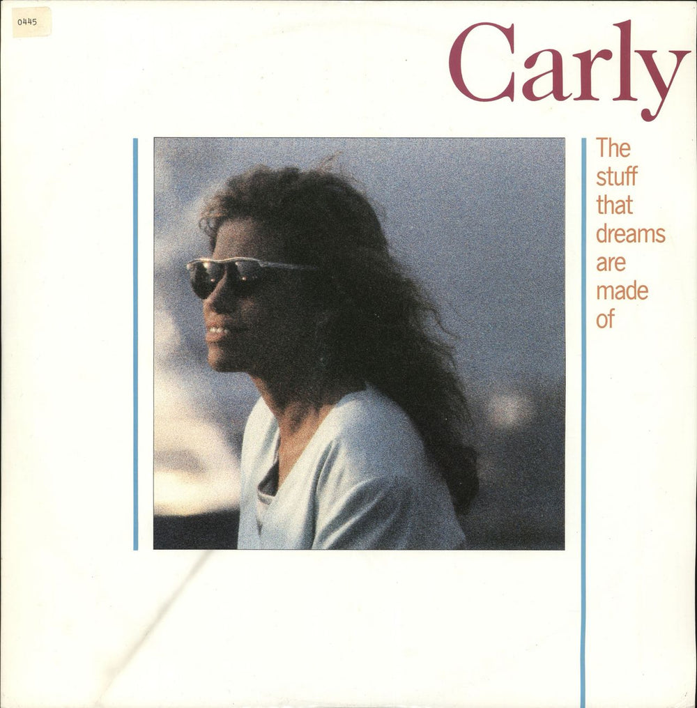 Carly Simon The Stuff That Dreams Are Made Of UK 12" vinyl single (12 inch record / Maxi-single) RIST33
