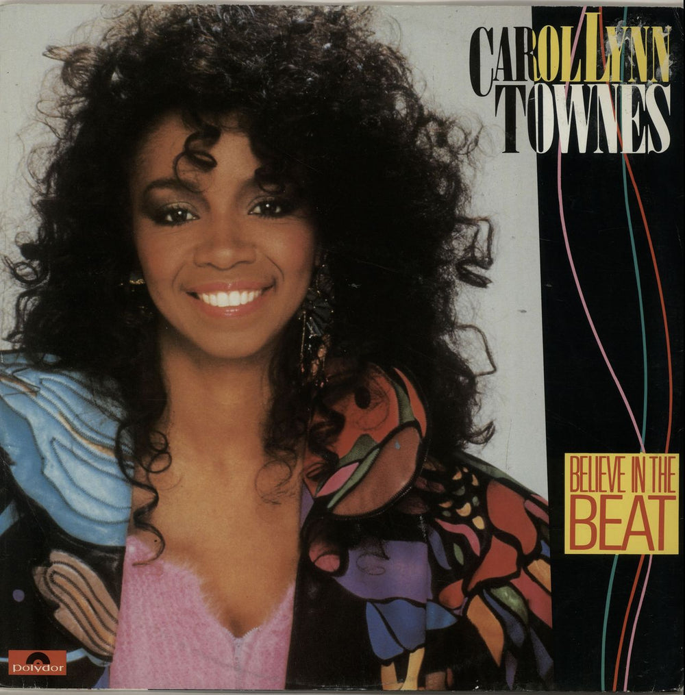 Carol Lynn Townes Believe In The Beat UK Promo 12" vinyl single (12 inch record / Maxi-single) POSPX720