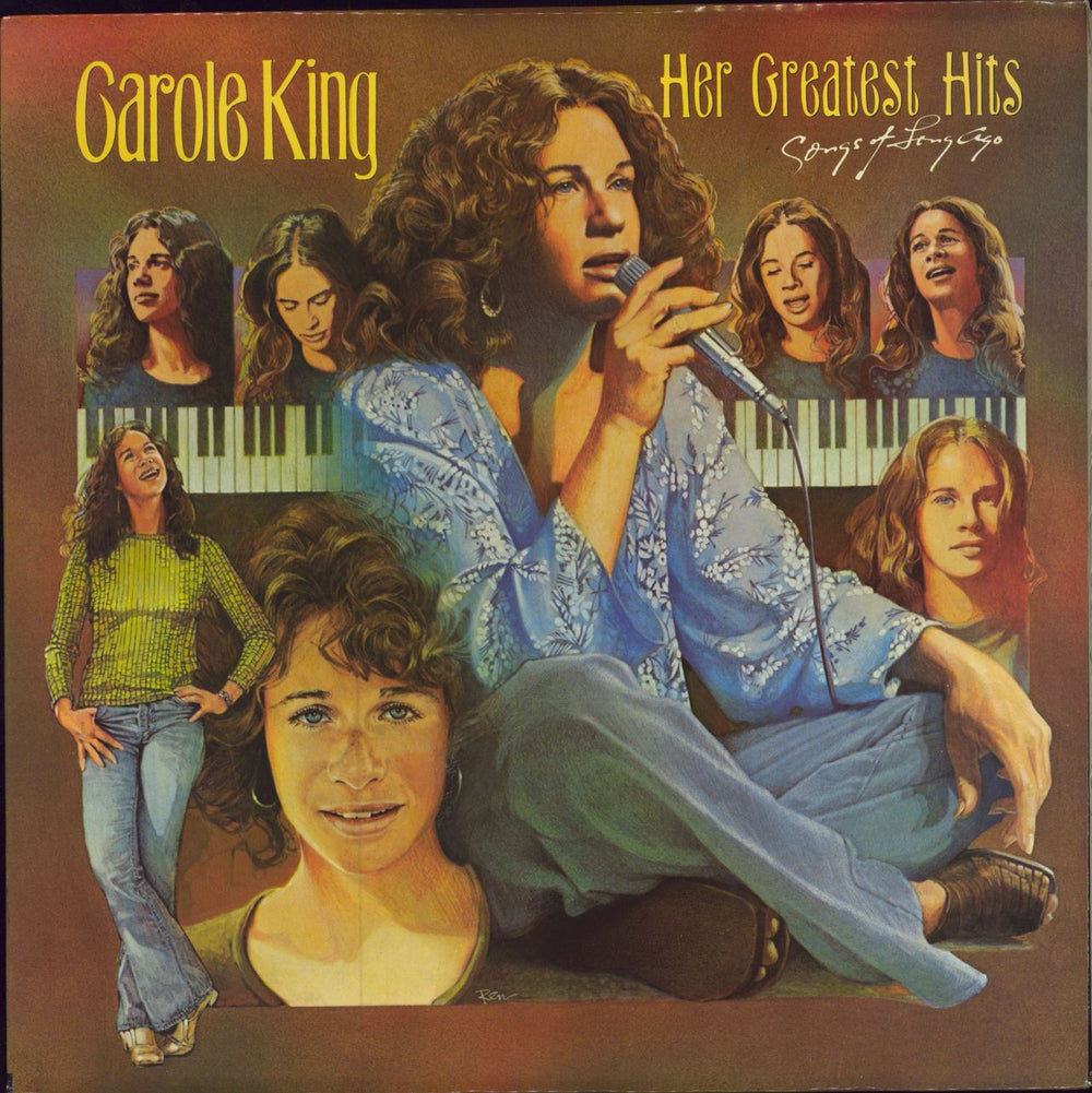 Carole King Her Greatest Hits - Songs Of Long Ago South African vinyl LP album (LP record) DNW2095