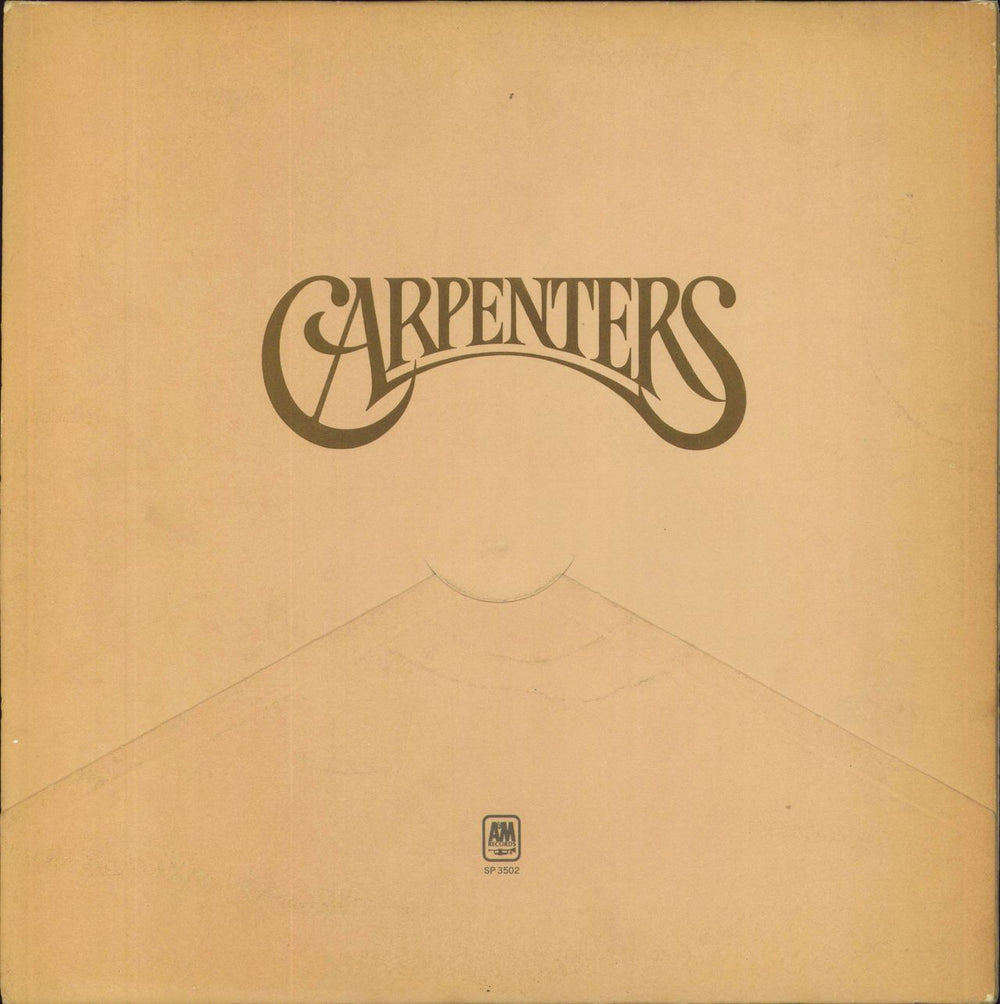 Carpenters Carpenters US vinyl LP album (LP record) SP-3502