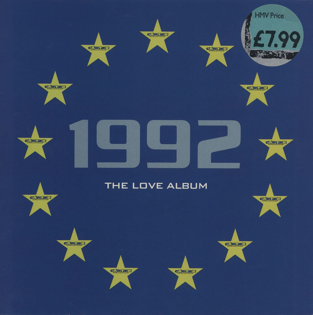 Carter USM 1992 - The Love Album UK vinyl LP album (LP record) CHR1946