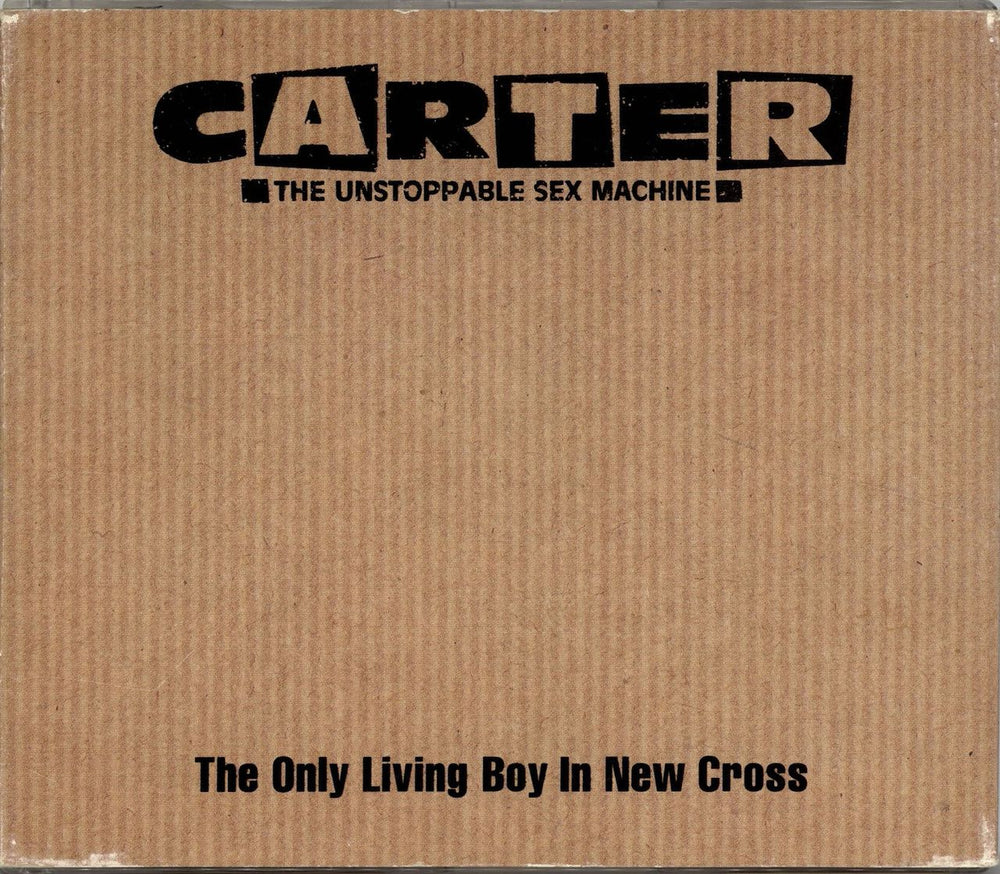 Carter USM The Only Living Boy In New Cross UK CD single (CD5 / 5") USMCD4