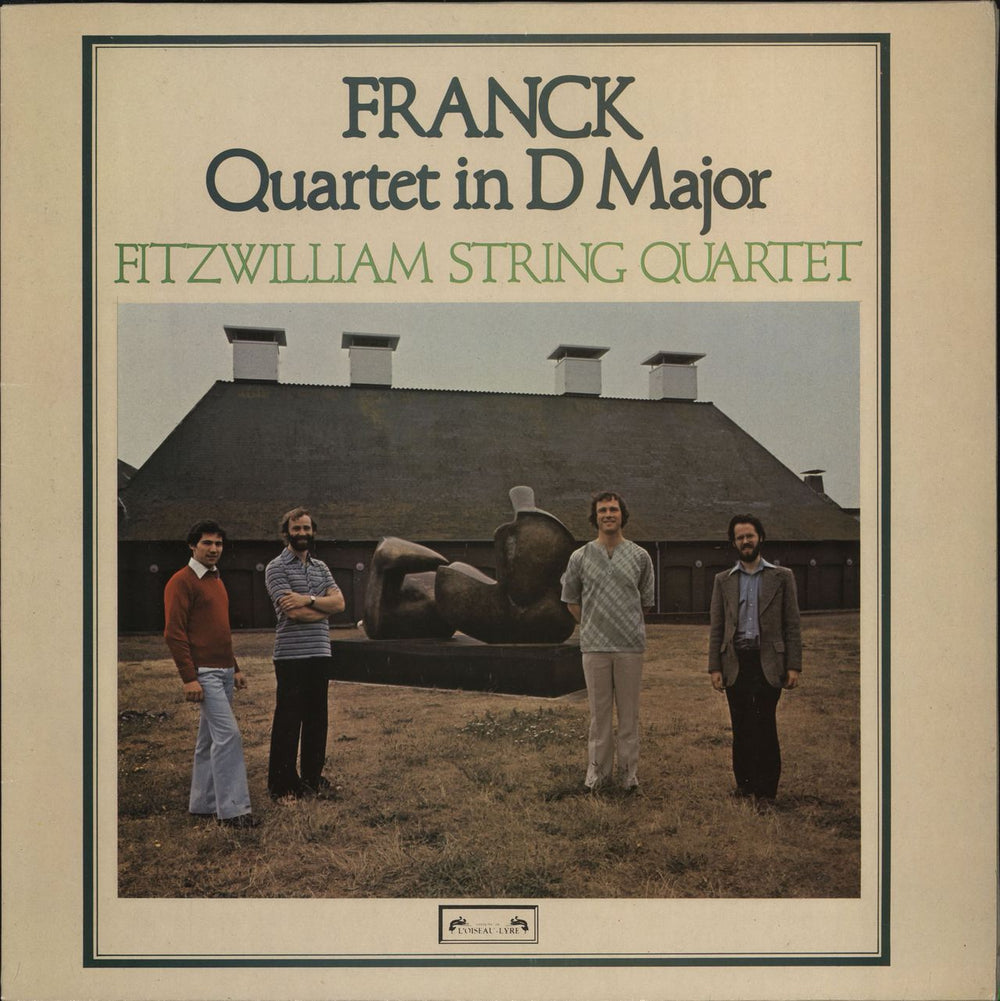 César Franck String Quartet In D Major UK vinyl LP album (LP record)