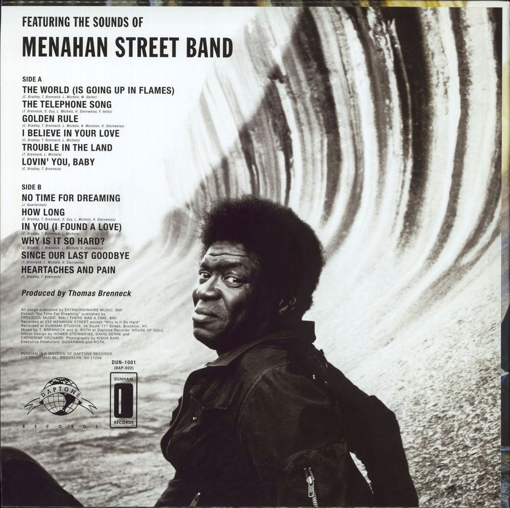 Charles Bradley No Time For Dreaming US vinyl LP album (LP record)