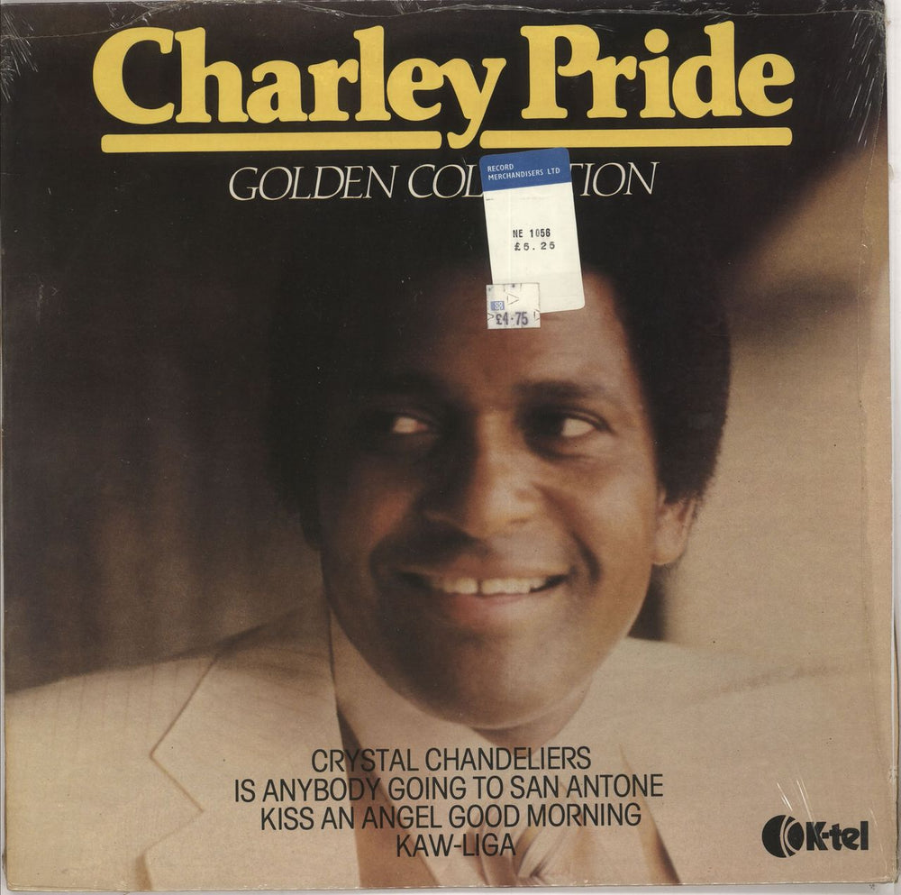 Charley Pride Golden Collection UK vinyl LP album (LP record) NE1056