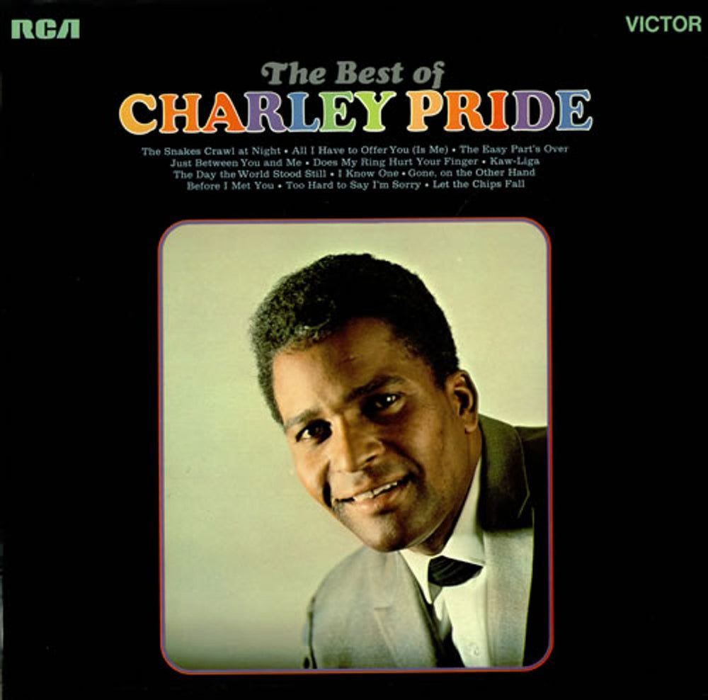 Charley Pride The Best Of Charley Pride UK vinyl LP album (LP record) SF8120