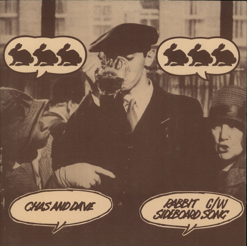 Chas & Dave Rabbit UK 7" vinyl single (7 inch record / 45) ROCKNEY9