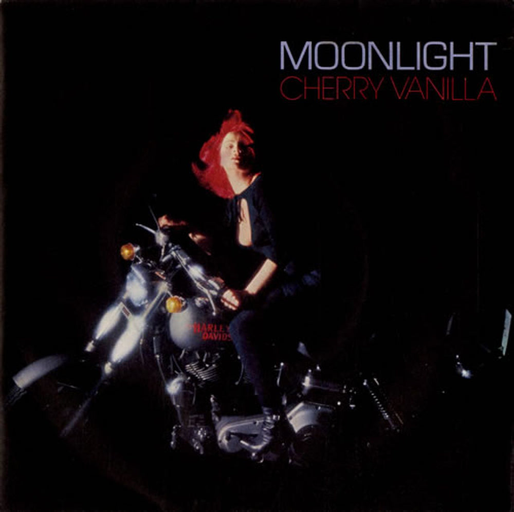 Cherry Vanilla Moonlight UK Promo 7" vinyl single (7 inch record / 45) PB5145