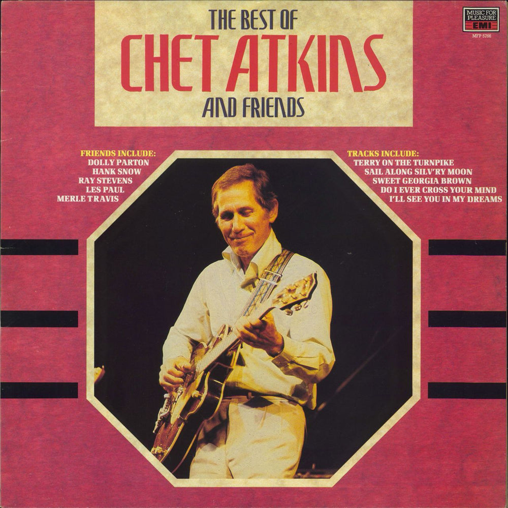 Chet Atkins The Best Of Chet Atkins And Friends UK vinyl LP album (LP record) MFP5766