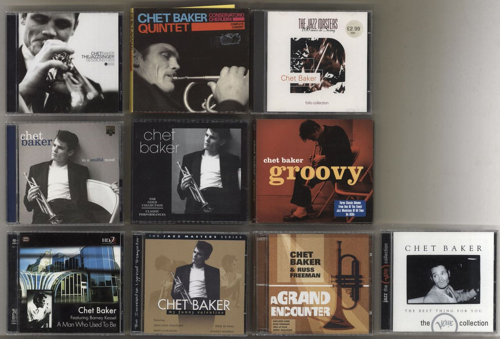 Chet Baker CD Album Collection UK CD album (CDLP)