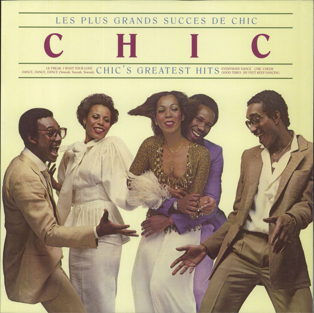 Chic Les Plus Grands Succes De Chic / Chic's Greatest Hits UK vinyl LP album (LP record) R116011