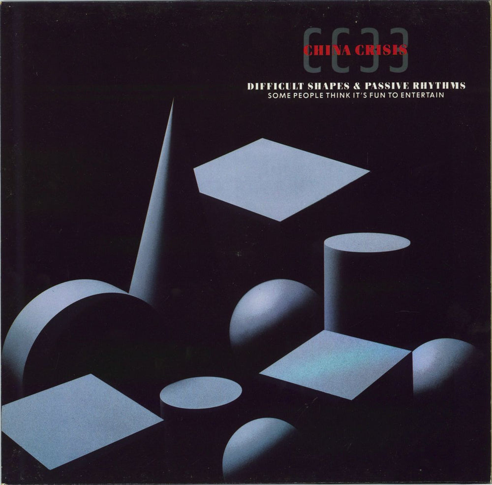 China Crisis Difficult Shapes & Passive Rhythms German vinyl LP album (LP record) 205084