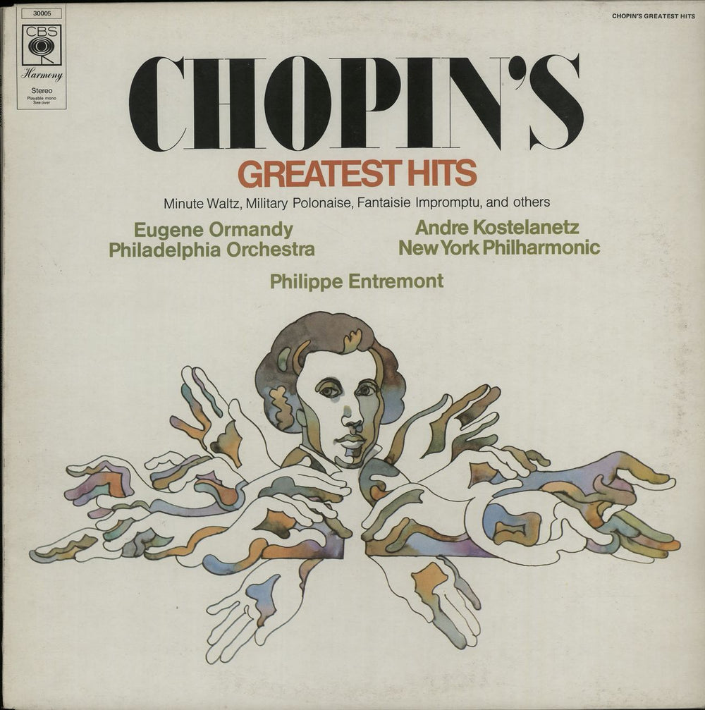 Chopin Chopin's Greatest Hits UK vinyl LP album (LP record) 30005