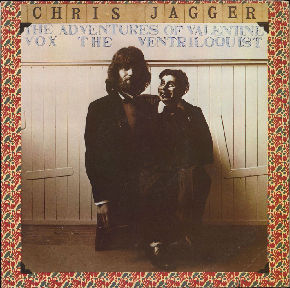 Chris Jagger The Adventures Of Valentine Vox The Ventriloquist US vinyl LP album (LP record) 7E-1009