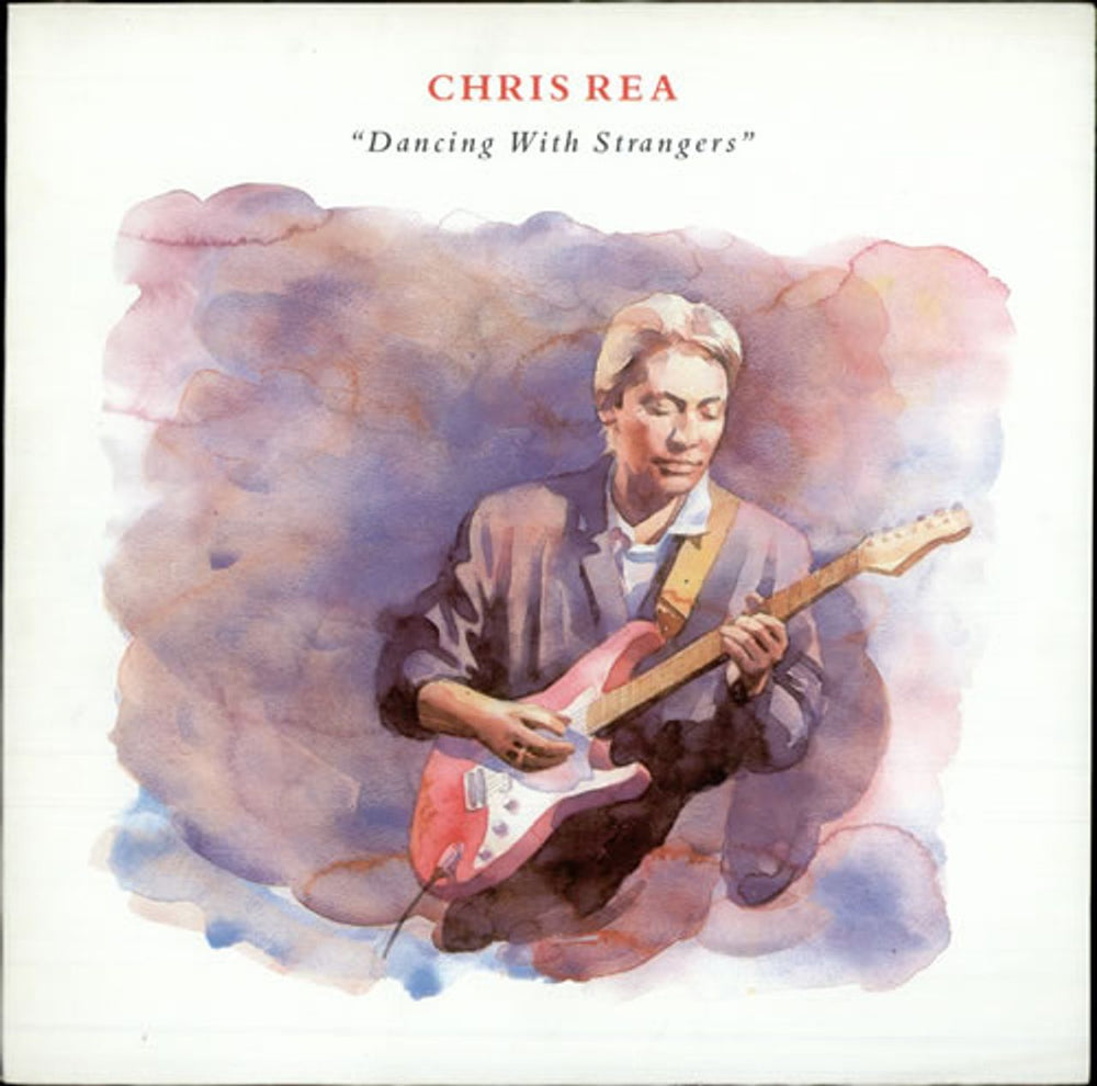 Chris Rea Dancing With Strangers UK vinyl LP album (LP record) WX180