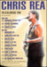 Chris Rea The Blue Jukebox Tour UK Promo handbill SET OF TWO HANDBILL / FLYERS