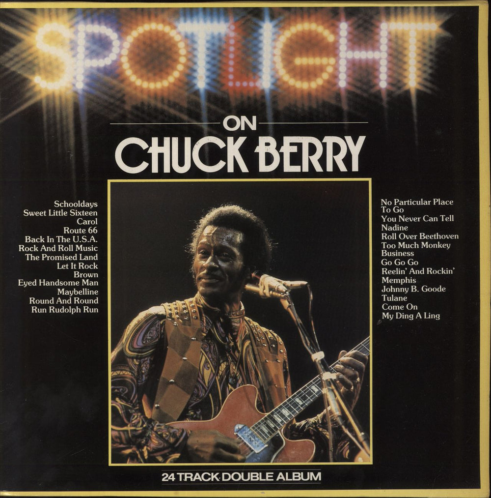 Chuck Berry Spotlight On Chuck Berry UK 2-LP vinyl record set (Double LP Album) SPOT1003