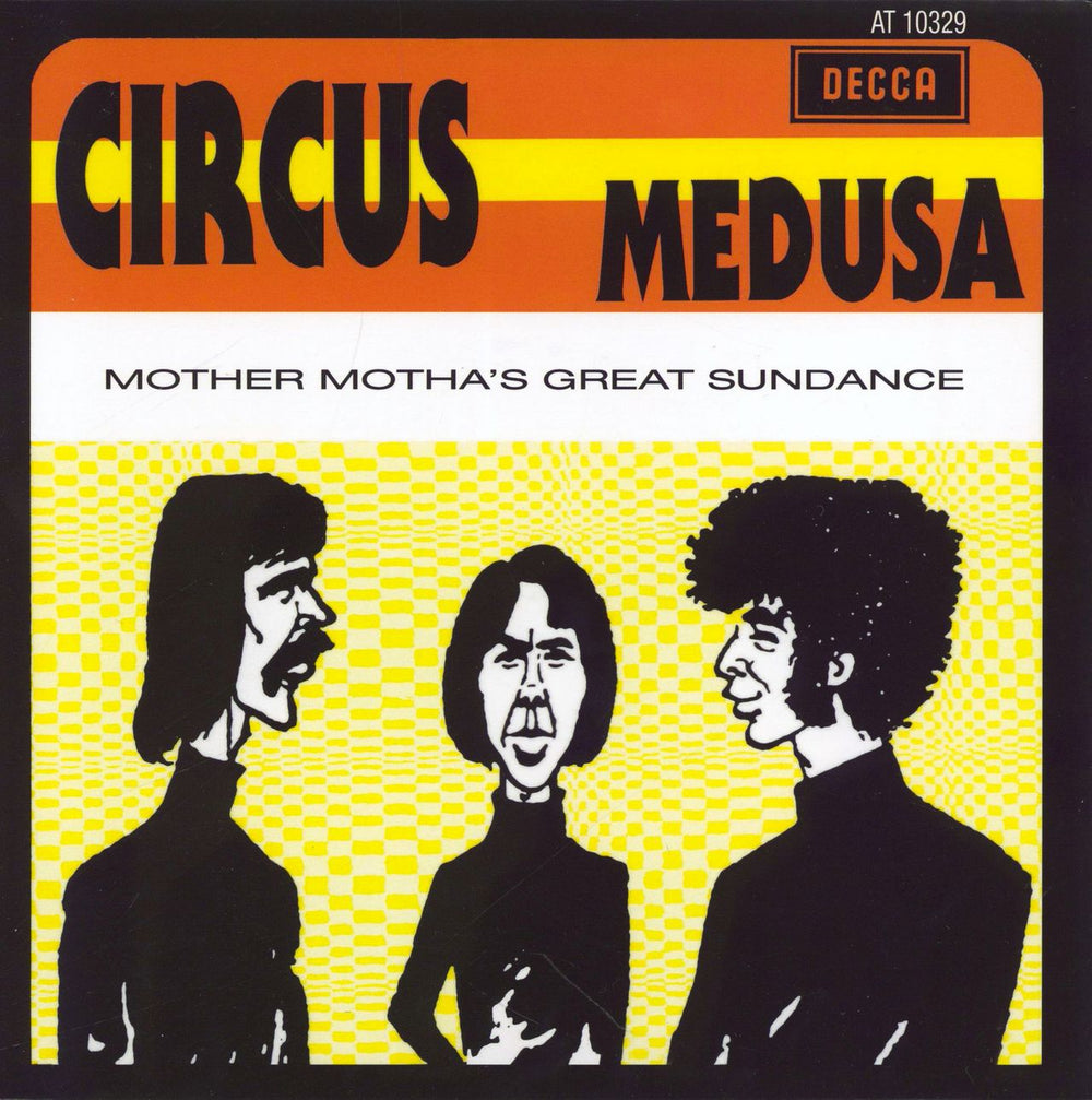 Circus (Dutch) Medusa Dutch 7" vinyl single (7 inch record / 45) DECCA10329
