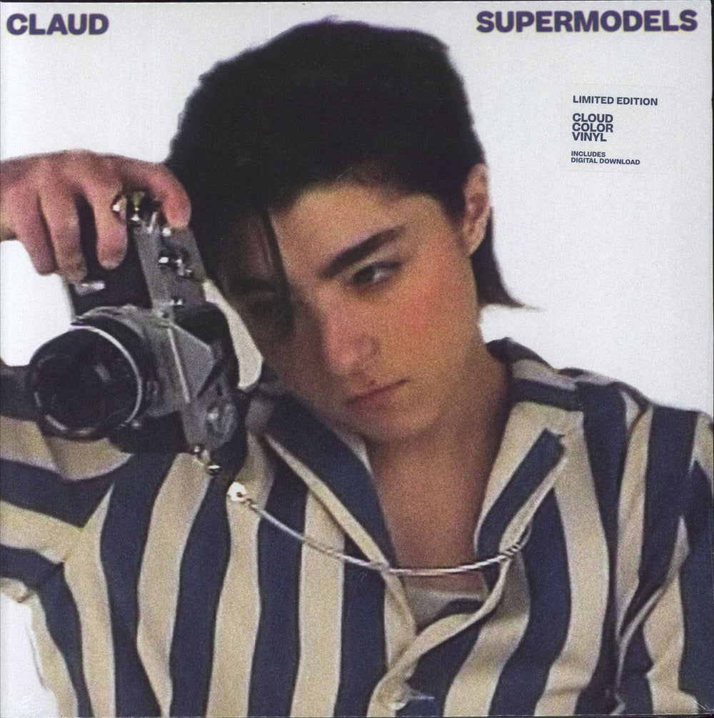 Claud Supermodels - Clear Cloudy Vinyl - Sealed US vinyl LP album (LP record) SAD014