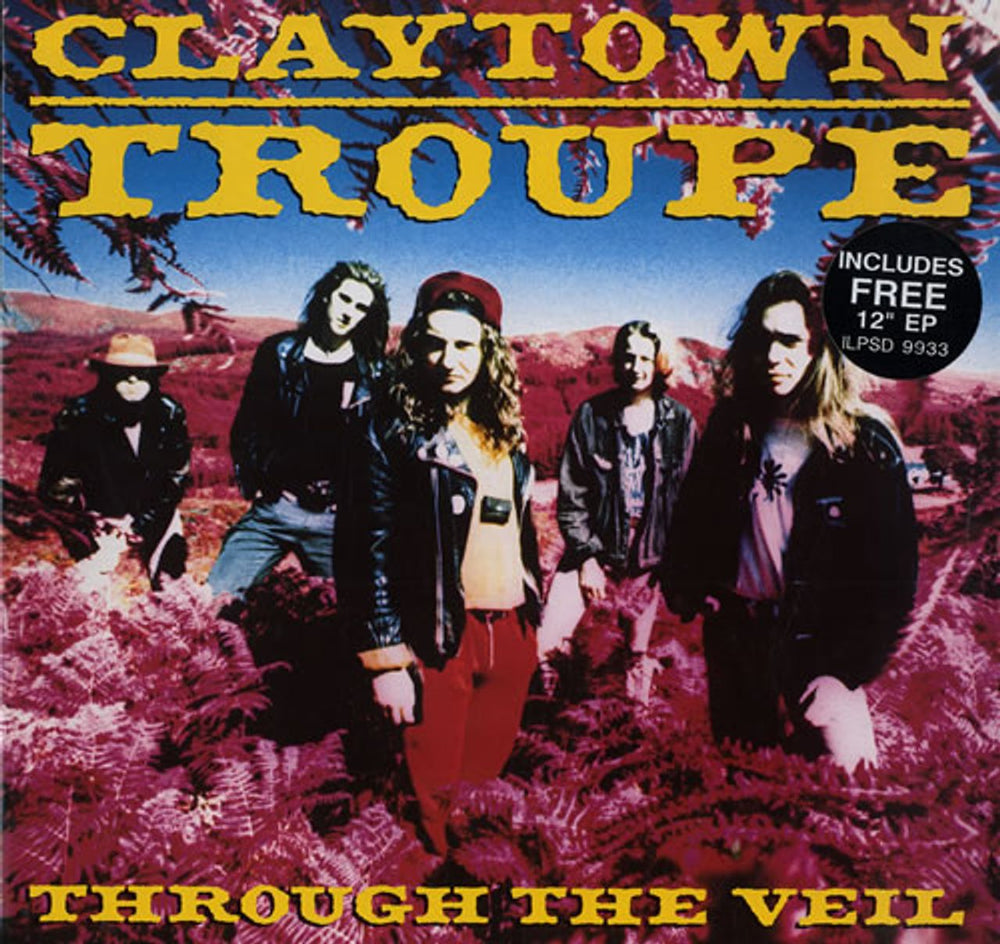 Claytown Troupe Through The Veil + Bonus 12" UK vinyl LP album (LP record) ILPSD9933