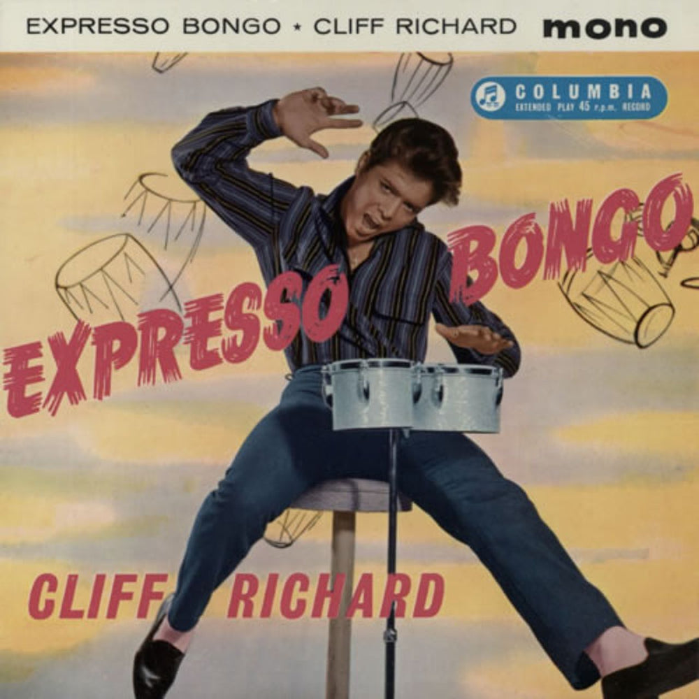 Cliff Richard Expresso Bongo EP - 1st - VG UK 7" vinyl single (7 inch record / 45) SEG7971