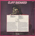 Cliff Richard Live! UK vinyl LP album (LP record) RICLPLI227625