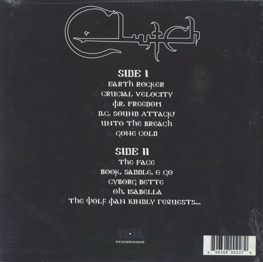 Clutch Earth Rocker - Sealed UK vinyl LP album (LP record) 896308002279