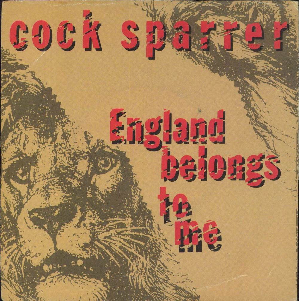 Cock Sparrer England Belongs To Me UK 7" vinyl single (7 inch record / 45) CAR255
