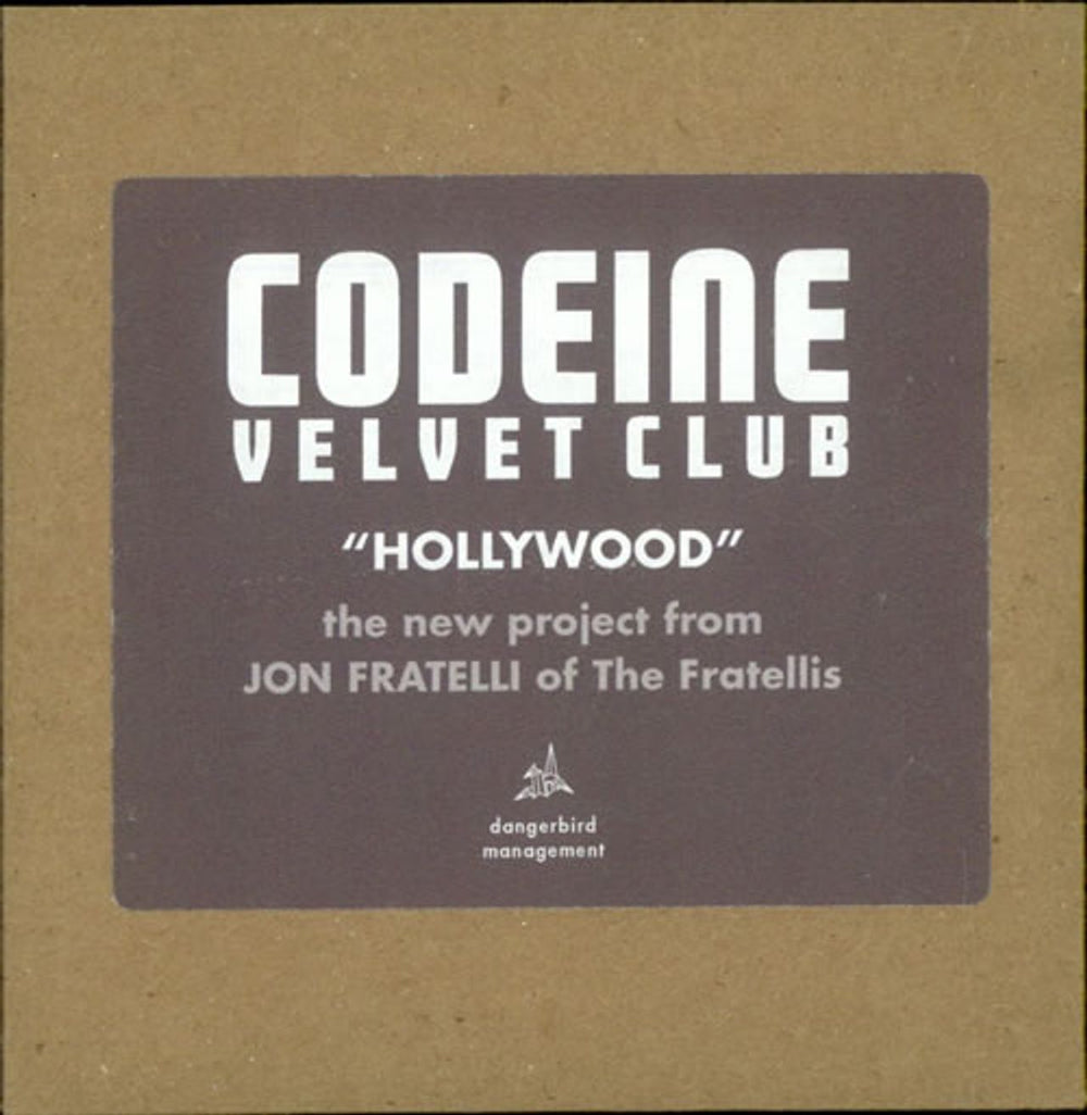 Codeine Velvet Club Hollywood US Promo CD-R acetate CDR ACETATE