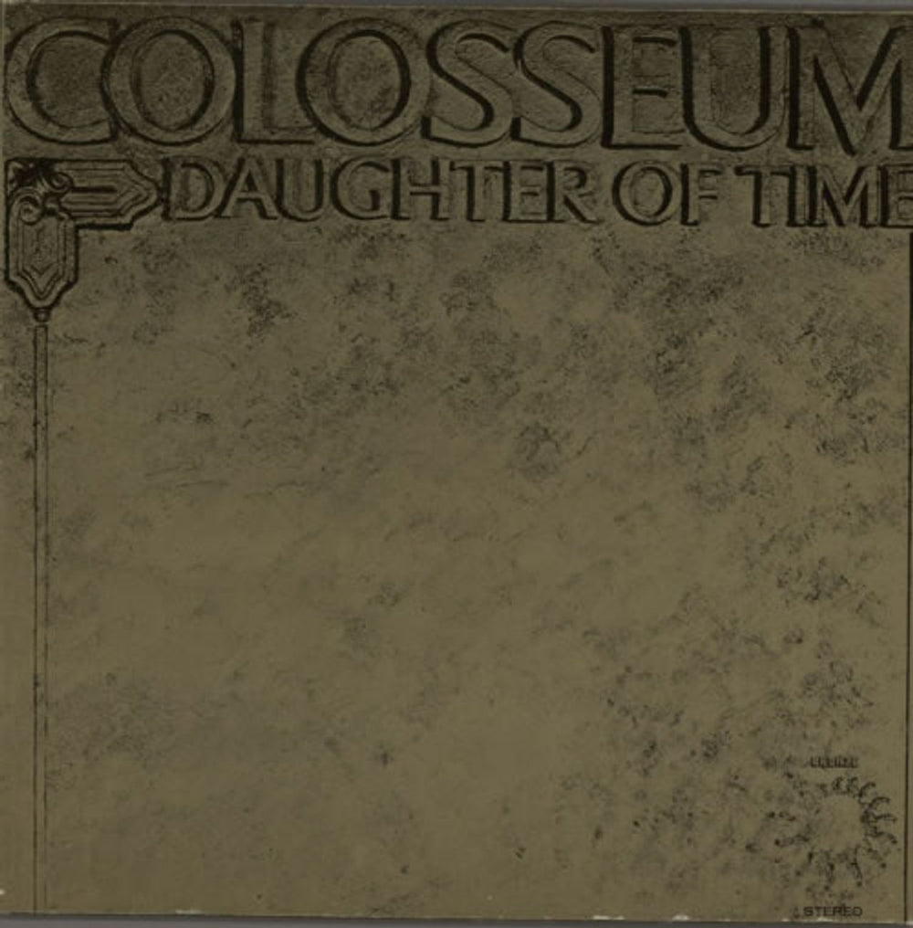 Colosseum Daughter Of Time German vinyl LP album (LP record) 25858ET