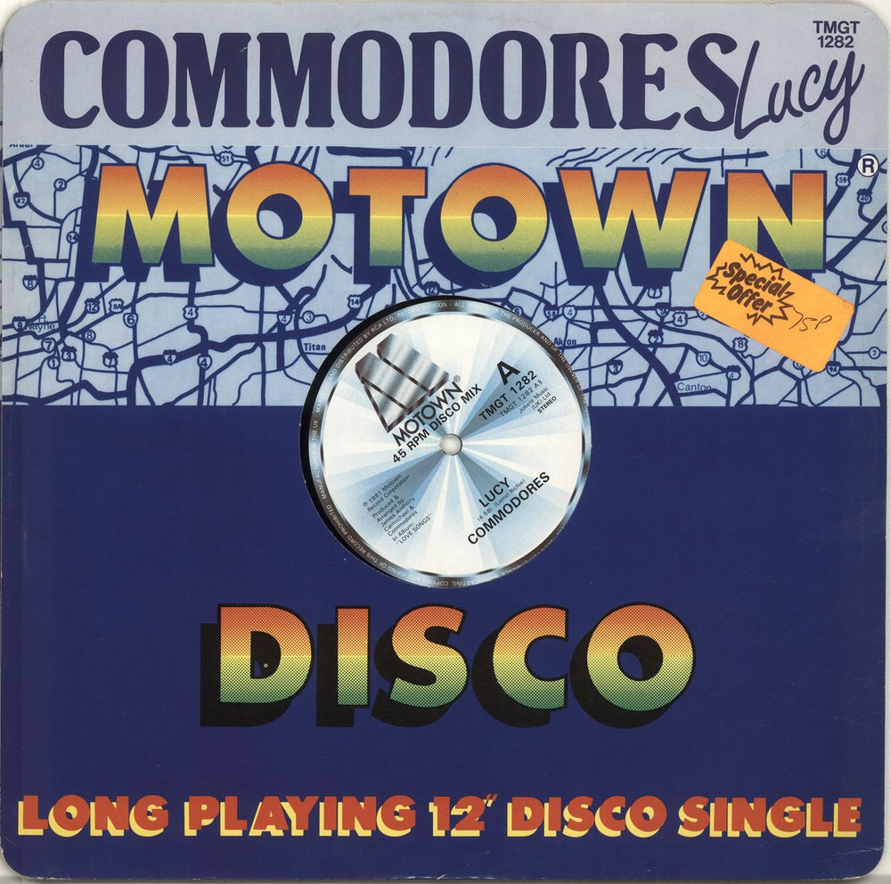 Commodores Lucy UK 12" vinyl single (12 inch record / Maxi-single) TMGT1282