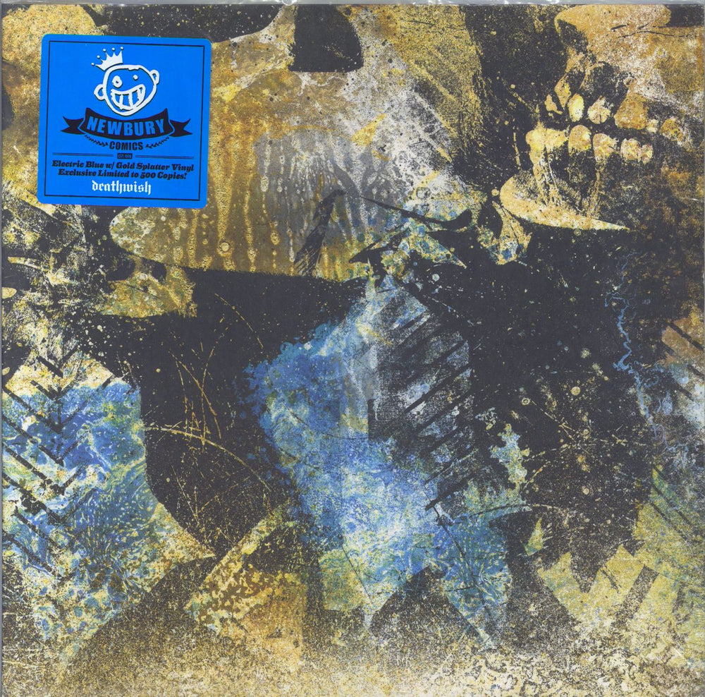 Converge Axe To Fall - Blue With Gold Splatter Vinyl US vinyl LP album (LP record) DWI98