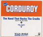 Corduroy The Hand That Rocks The Cradle Japanese Promo CD single (CD5 / 5") DSP-1266